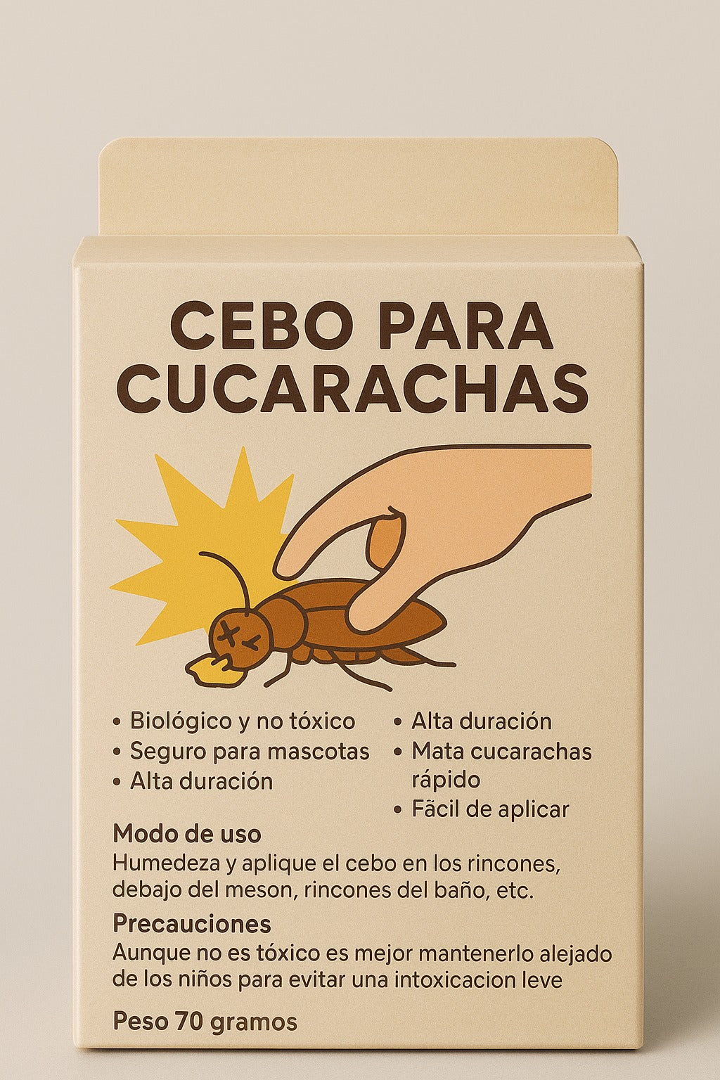 Cebo Biológico para las Cucarachas